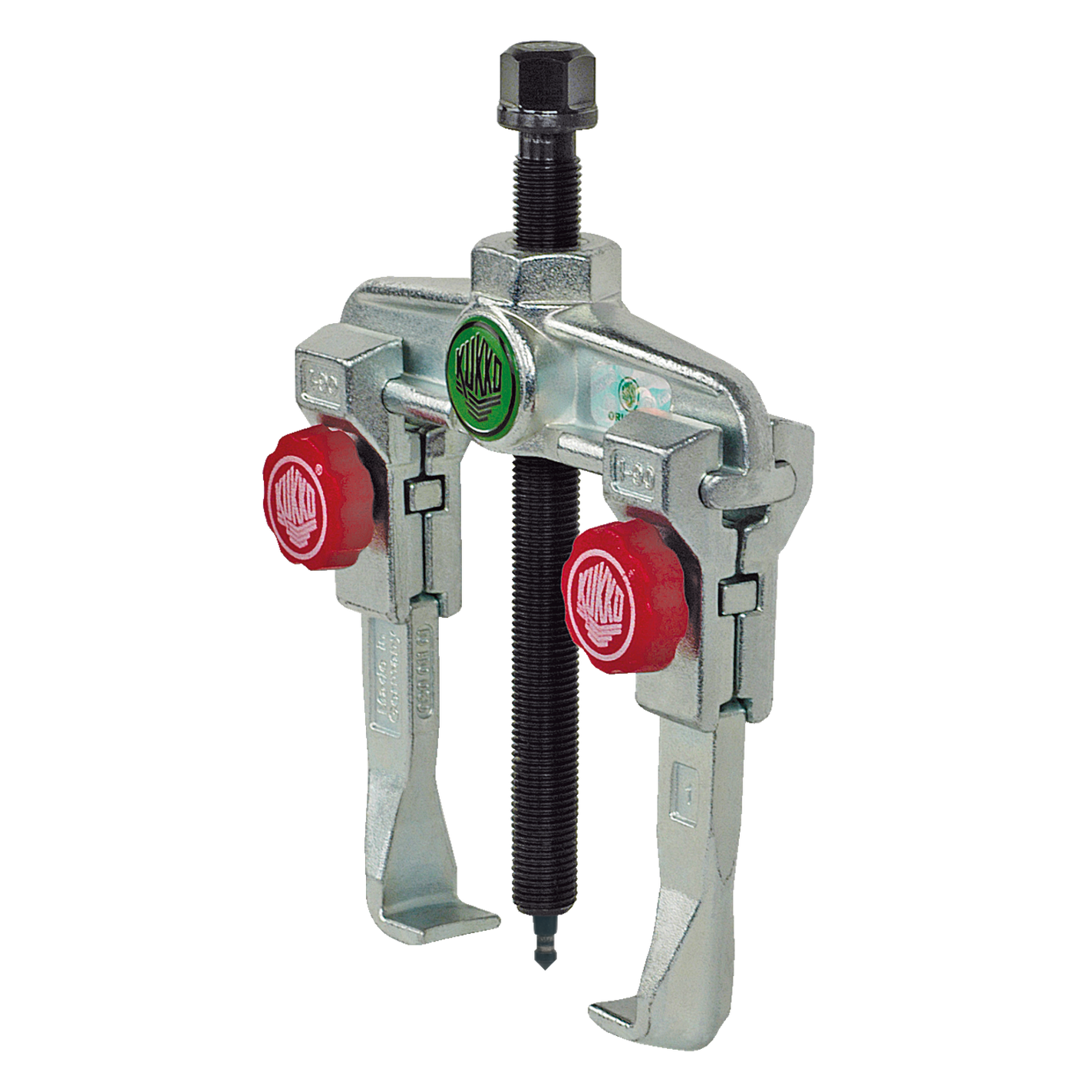 Kukko 20-1+ | 2-jaw universal puller with quick adjustment jaws, up to 90 mm spread, 100 mm reach-Liger Tools