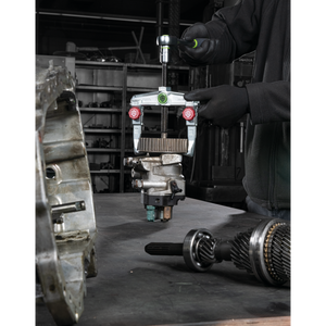 Kukko 20-10+ | 2-jaw universal puller with quick adjustment jaws, up to 130 mm spread, 100 mm reach-Liger Tools