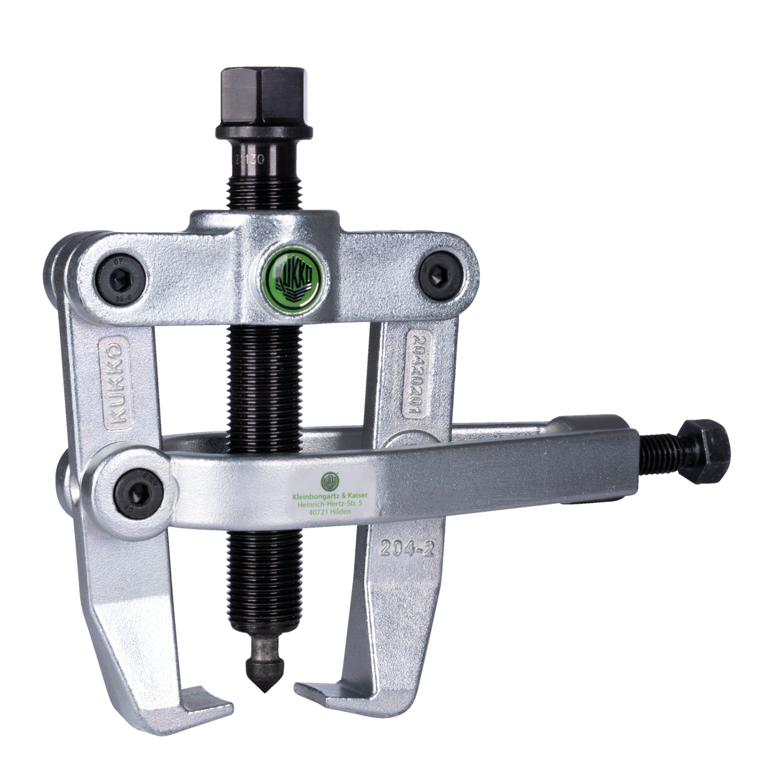 Kukko 204-2 | 2-jaw bearing puller with side clamp, up to 100 mm spread, 100 mm reach-Liger Tools