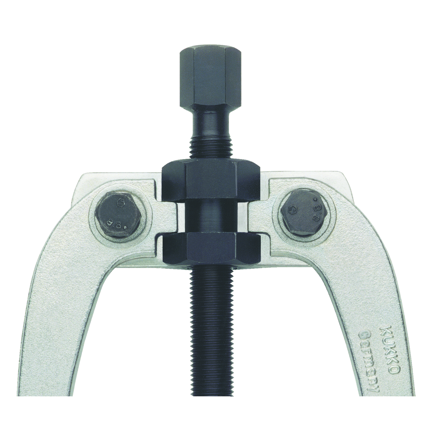 Kukko 43-3 | 2-jaw small parts puller with force-amplifying, self-centering jaws, up to 80 mm jaw opening, 80 mm reach-Liger Tools
