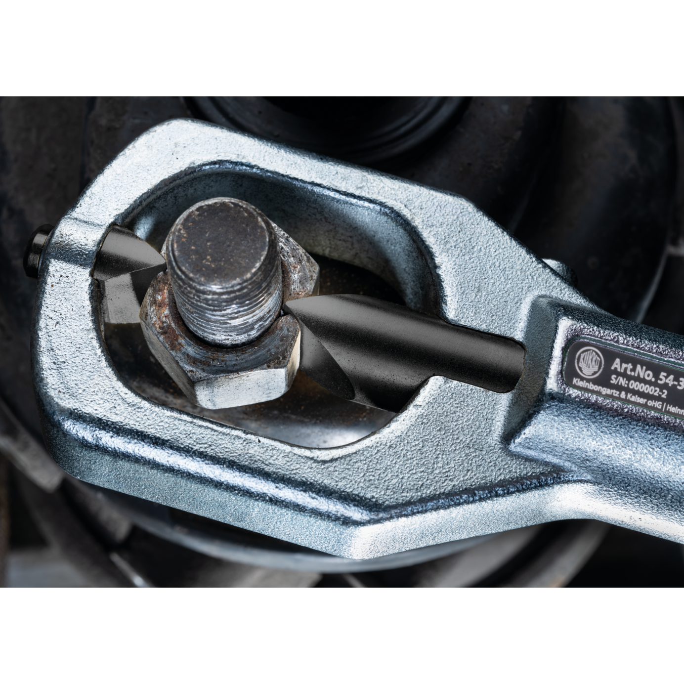 Kukko 54-3 | Double-Edged, Mechanical Nut Splitter 17 mm - 36 mm-Liger Tools