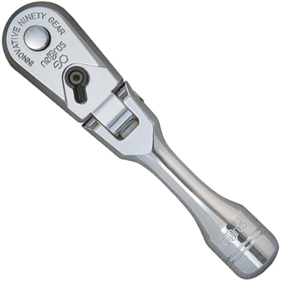 Nepros NBR290FS 1/4" 90-Tooth Ratchet, Flex Short-Liger Tools