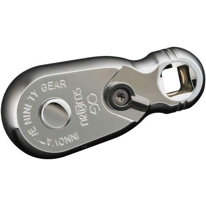 Nepros NBR290H 1/4" 90-Tooth Ratchet, Stubby-Liger Tools