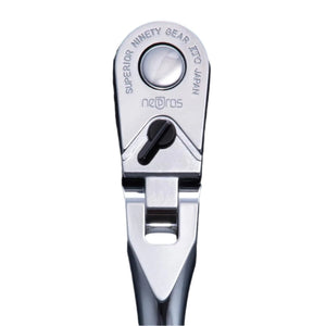 Nepros NBR390AF 3/8" 90-Tooth Ratchet, Flex-Liger Tools