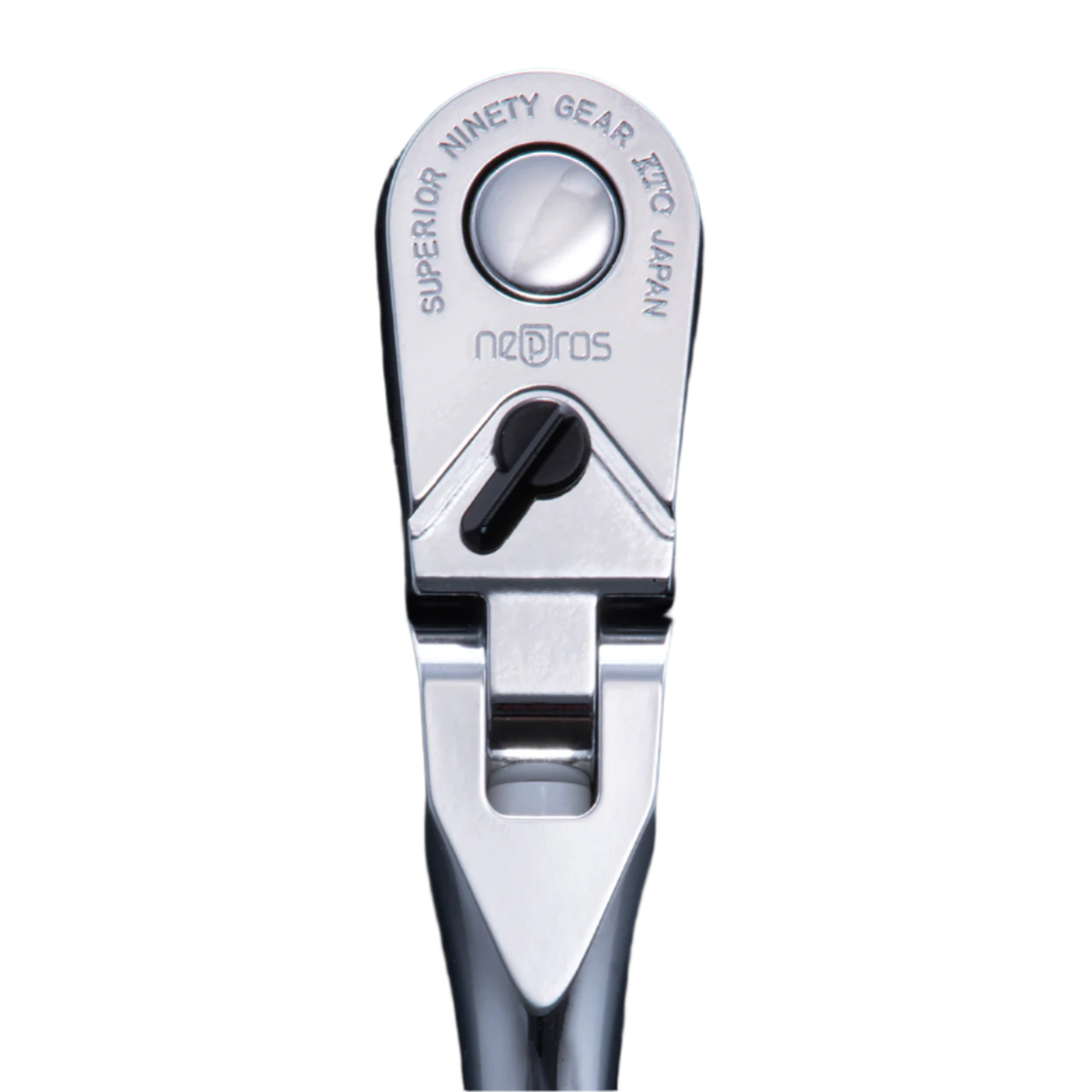 Nepros NBR390AFL 3/8" 90-Tooth Ratchet, Flex, Long-Liger Tools