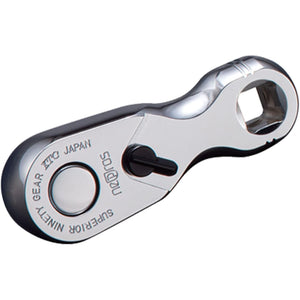 Nepros NBR390AH 3/8" 90-Tooth Ratchet, Stubby-Liger Tools