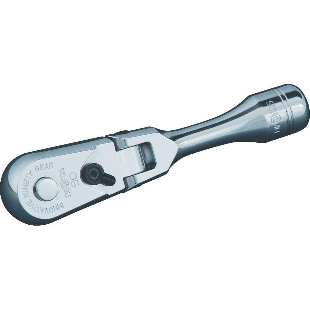 Nepros NBRC390FS 3/8" 90-Tooth Compact Ratchet, Flex Short-Liger Tools