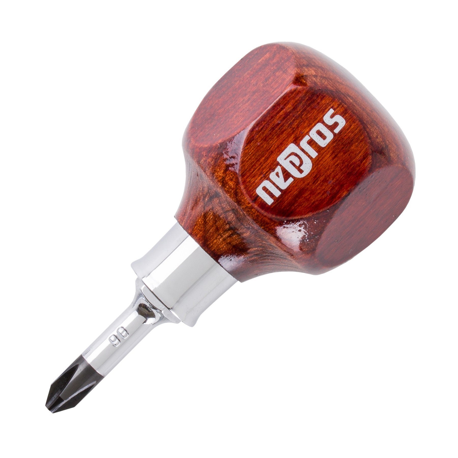 Nepros ND3PS-2 Wooden Stubby Screwdriver, Phillips, #2-Liger Tools