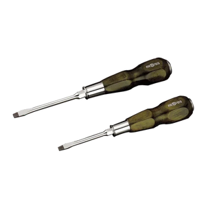Nepros NTD306 Wooden Grip Screwdriver Set, 6 pcs-Liger Tools