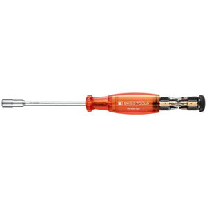 PB Swiss PB 6465.Red CBB - Insider Long – universal holder for 1/4” bits, including 8 C6 Precision Bits