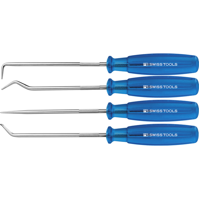 PB Swiss PB 7680.CN - PickTool, Multicraft Handle, 4-Piece Set in Self-Service Packaging