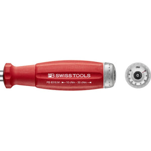 PB Swiss PB 8316.M 10-50 cNm - MecaTorque, Torque Screwdriver with Analog Scale
