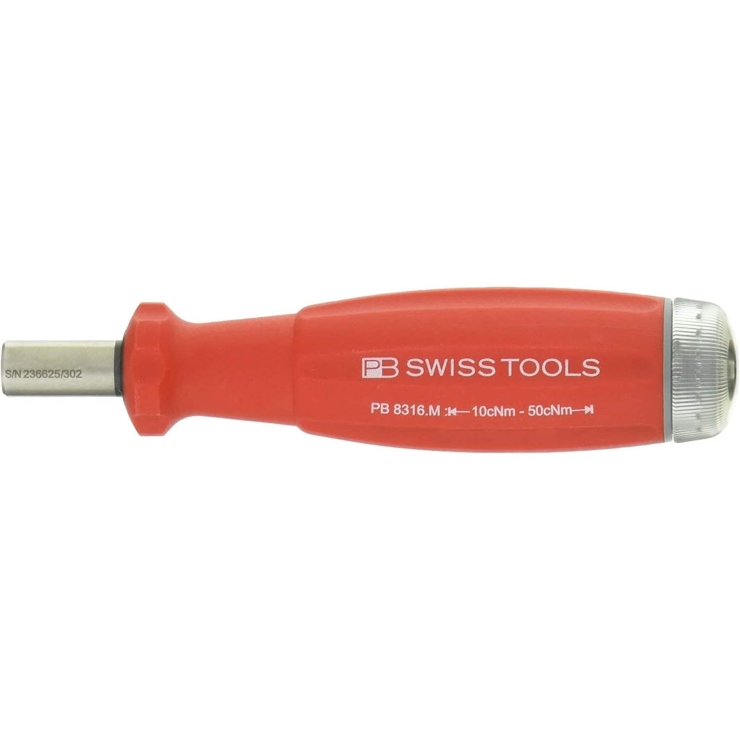 PB Swiss PB 8316.M 10-50 cNm - MecaTorque, Torque Screwdriver with Analog Scale-Liger Tools