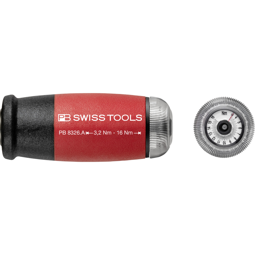 PB Swiss PB 8326.A 3,2-16 Nm - MecaTorque, Torque Screwdriver with Analog Scale-Liger Tools